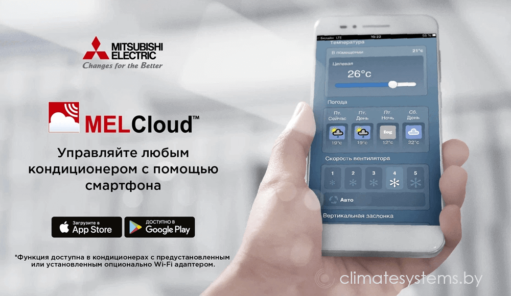 Mitsubishi Electric DESIGN. MSZ-EF25VGKW/MUZ-EF25VE White Inverter. Бактерицидный фильтр с ионами серебра V Blocking. Режим I-Save. Режим Econo. Встроенный Wi-Fi модуль. Блок Plasma Quad Connect (ОПЦИЯ). изображение 26 купить в Минске